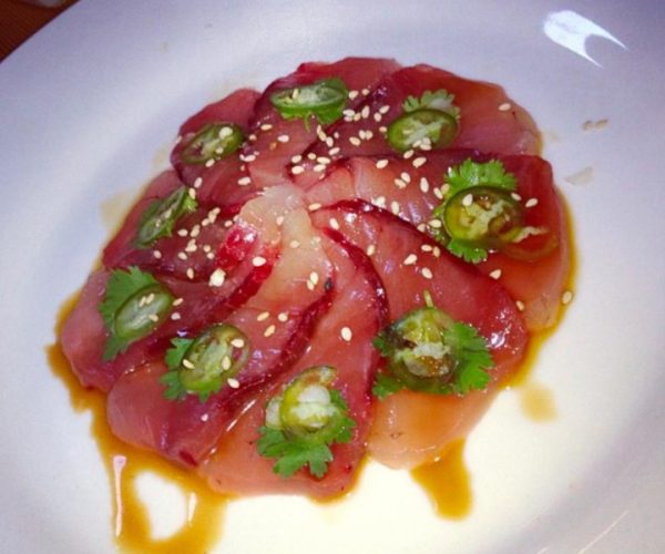 Albacore Carpaccio