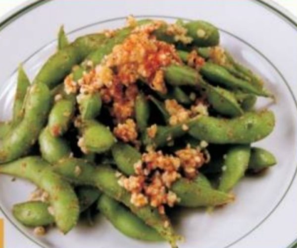 Garlic Edamame