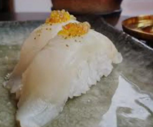 Halibut Sushi