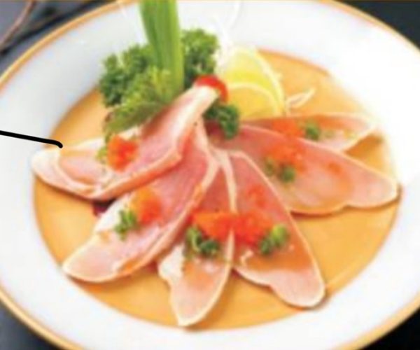 Seared Albacore Sashimi