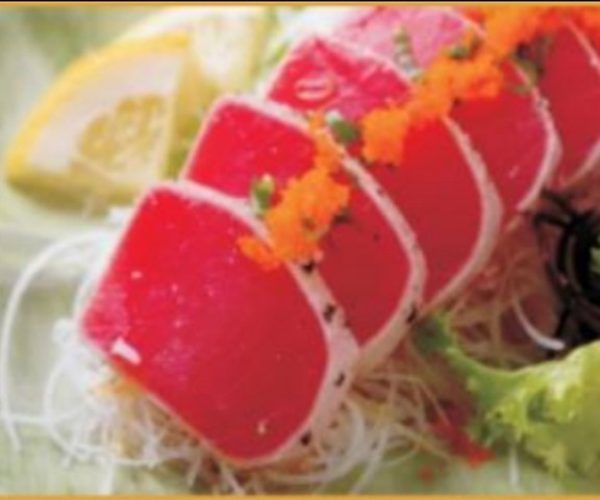 Seared Tuna Sashimi