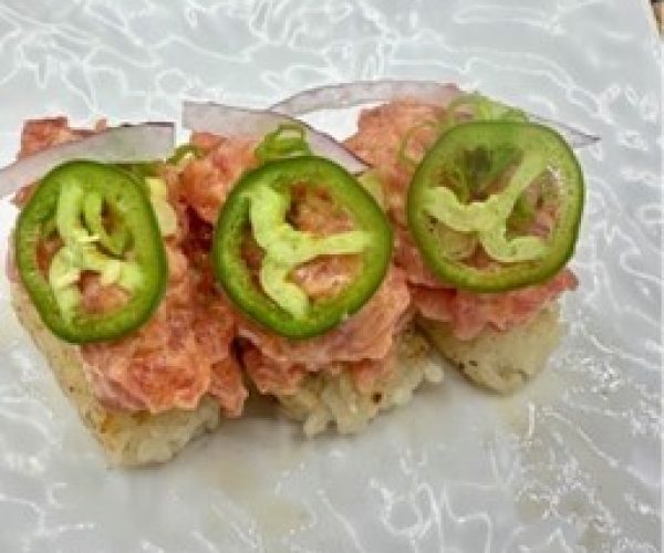 Spicy Tuna Crispy Rice (5 pcs)